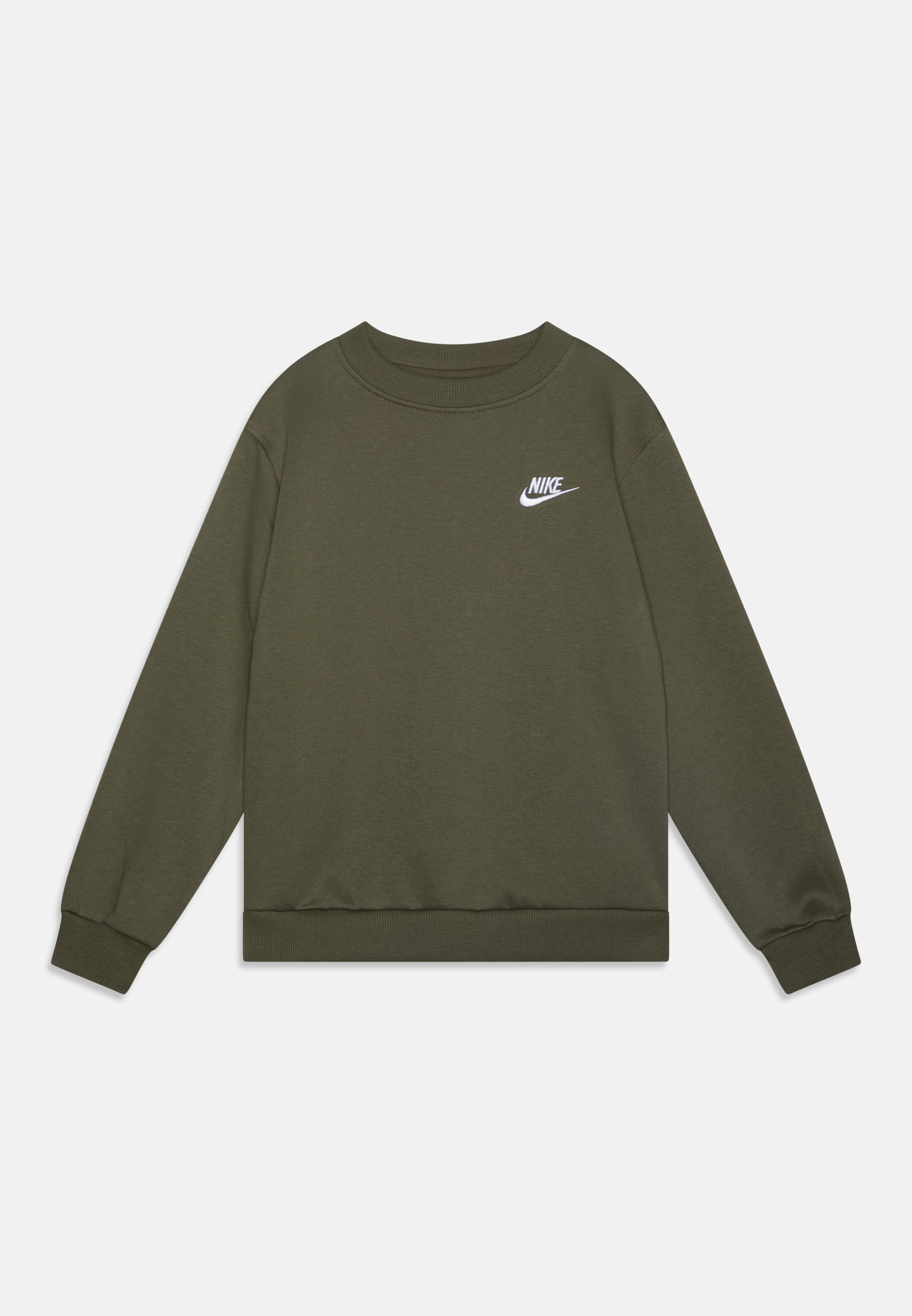 olive grey nike crewneck