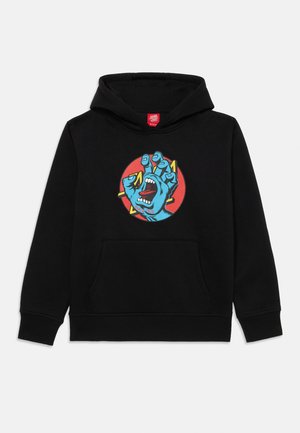 YOUTH HAND DOT FRONT HOOD UNISEX - Hoodie - black
