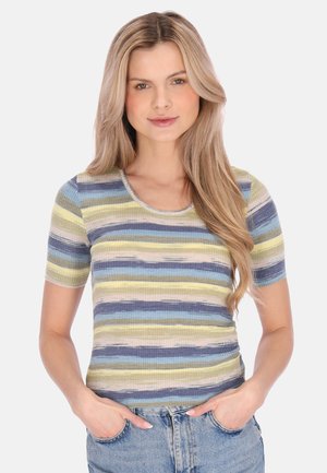 T-shirt con stampa - multicolor yellow