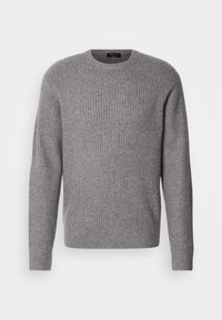 O NECK - Strikkegenser - grey mix