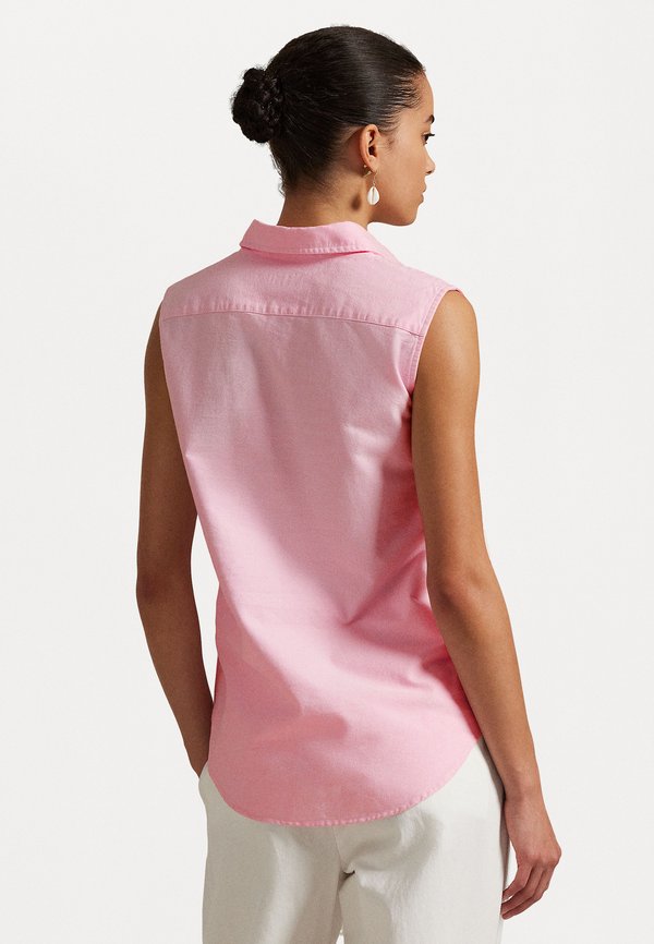 CLASSIC FIT SLEEVELESS OXFORD SHIRT - Top4