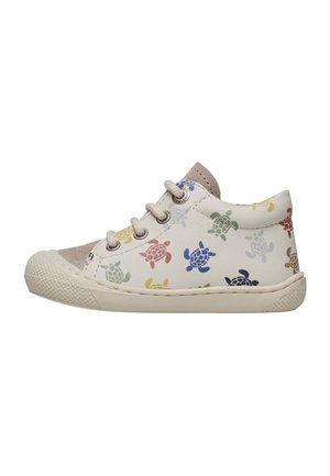Babyschoenen - weiß grau