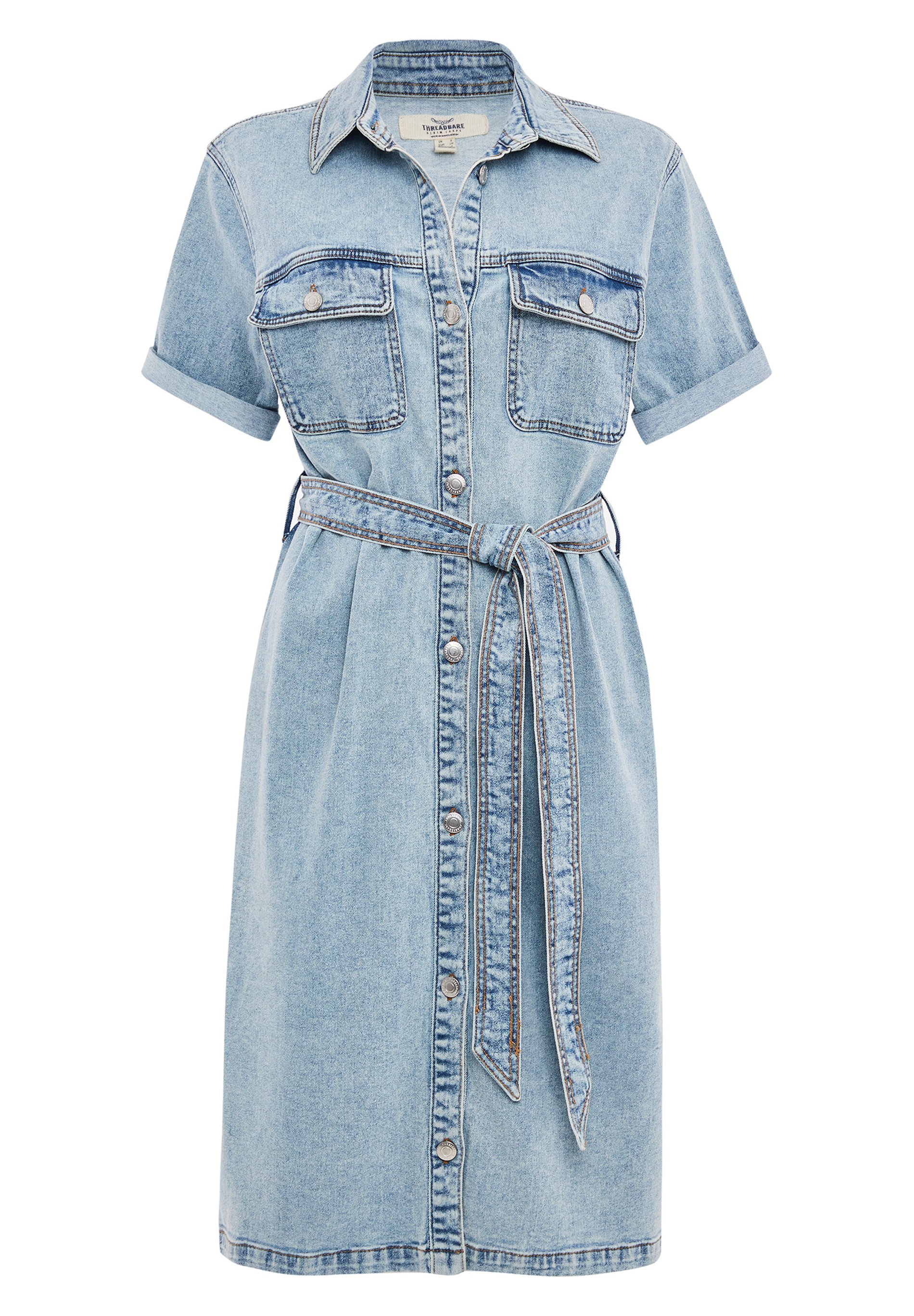 Threadbare Spijkerjurk - hellblau/lichtblauw - Zalando.nl