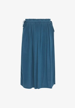 Yours Clothing, PLUS SIZE MIDI SKIRTS. - Gonna a campana - dark blue