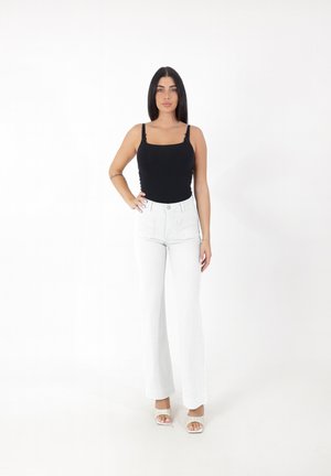 Jeans Bootcut - weiß