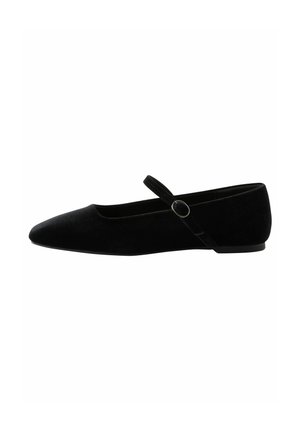 Next FOREVER COMFORT SQUARE TOE MARY JANE - Baleríny s páskem - black chrome
