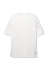 SHORT SLEEVE - PLUSH - Basic T-shirt - white