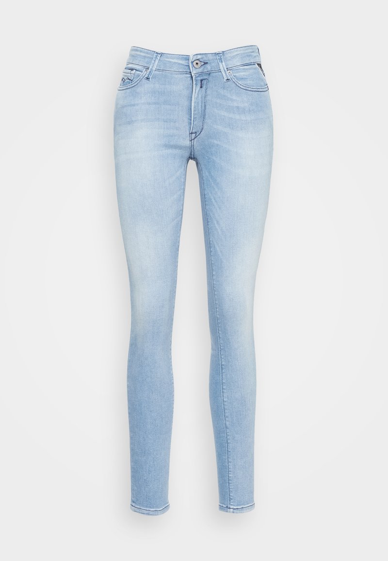 Replay Jeans Skinny Fit lichtblauw denim