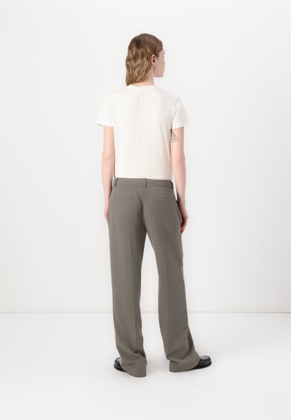 LARA TROUSERS - Trousers - dark brindle4