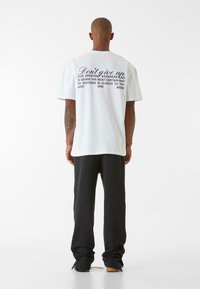 9N1M SENSE DONT T GIVE UP - Print T-shirt - white