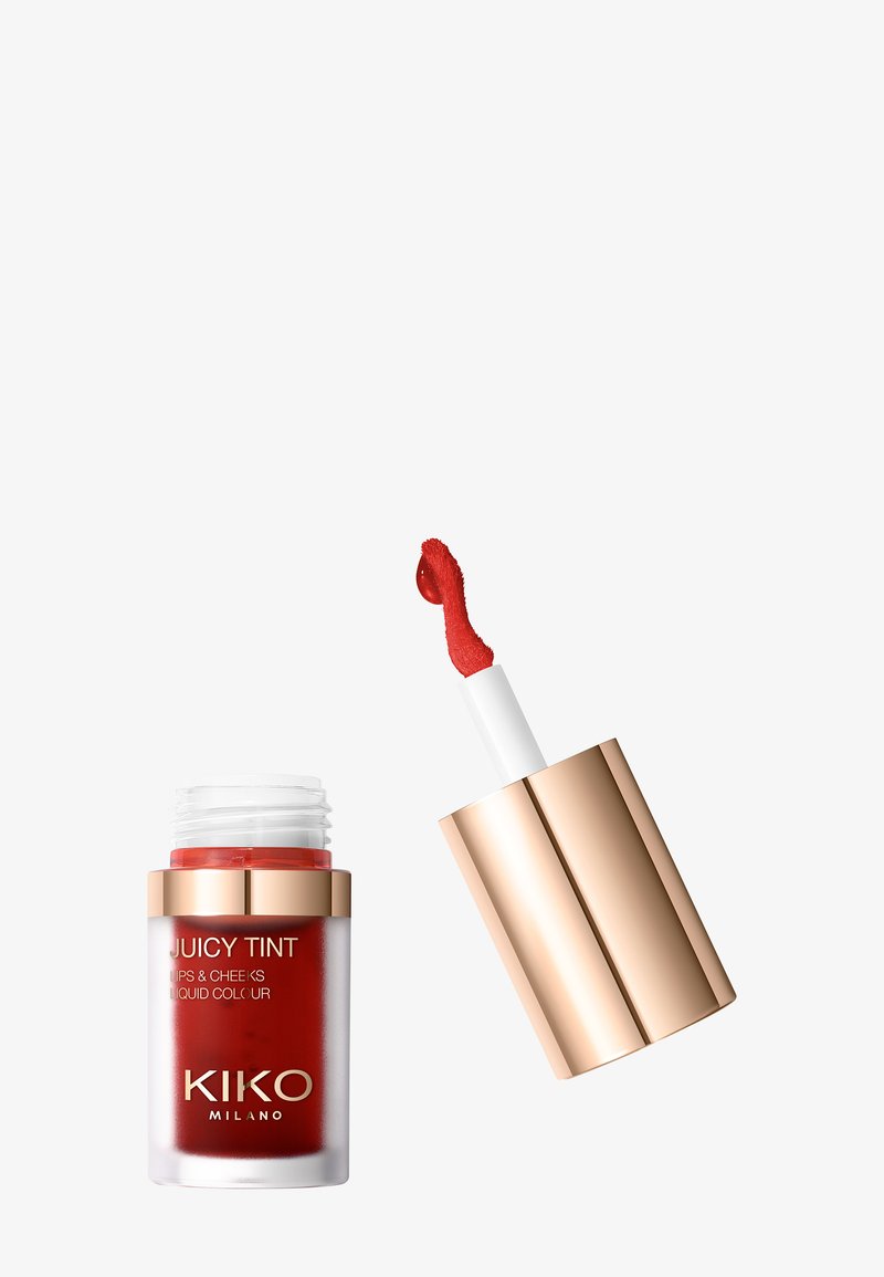 KIKO Milano JUICY TINT LIPS CHEEKS LIQUID COLOUR - Flüssiger Lippenstift - versatile red
