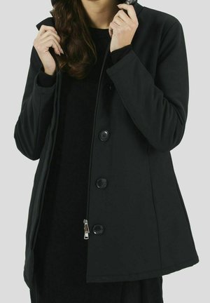 Halflange jas - black