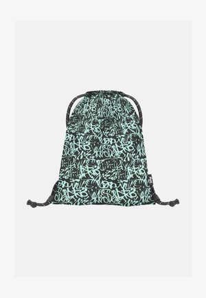 Drawstring sports bag - schwarz
