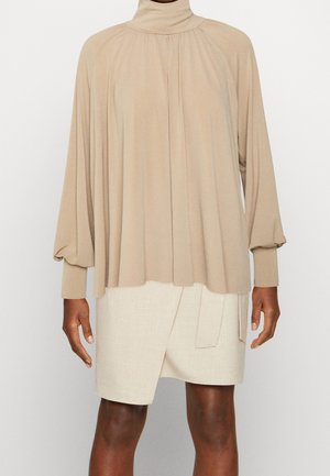 Maglietta a manica lunga - beige