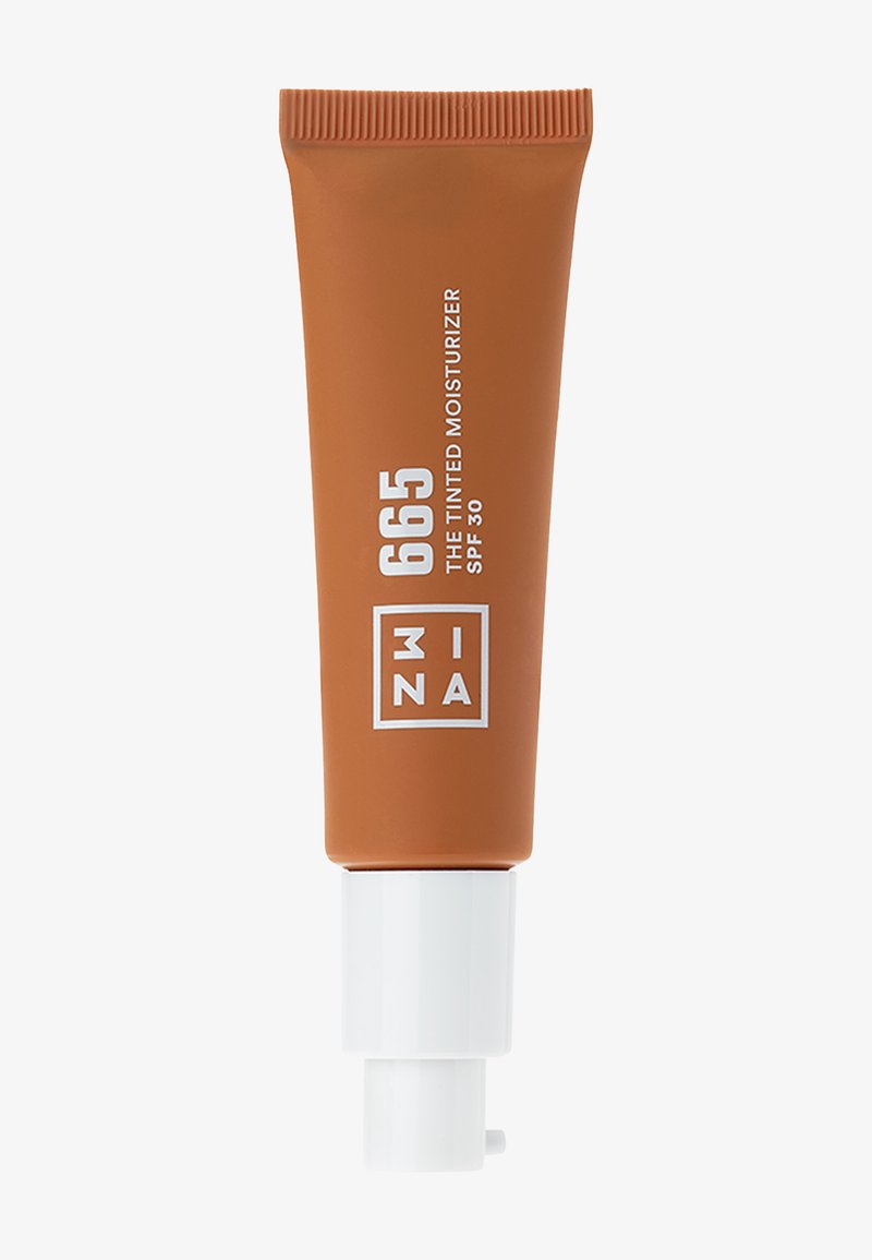 3ina - THE TINTED MOISTURIZER SPF30 - Färgad dagkräm - 665 warm brown, Förstora