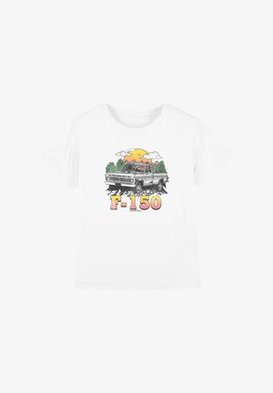 Ford, BRONCO F MOUNTAIN RIDE - Print T-shirt - white