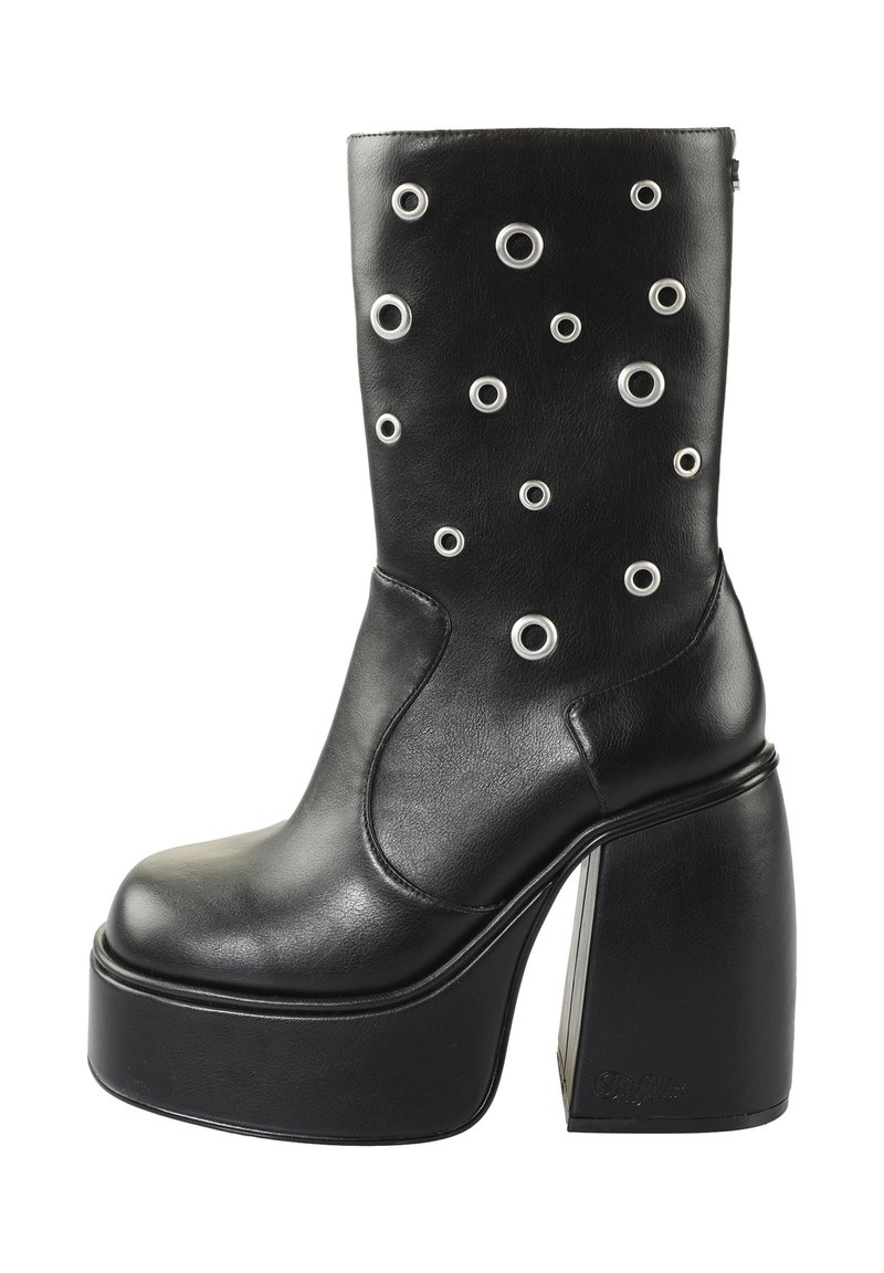 Buffalo - Wedge Ankle Boots - black, Enlarge