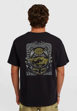 GRAPHIC-TEES SHORTSLEEVE - Tricou cu imprimeu - schwarz