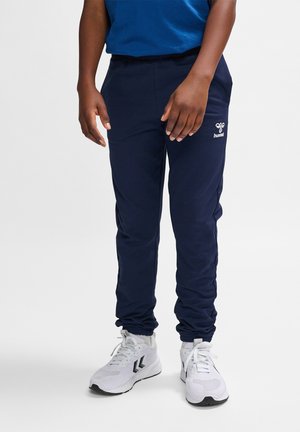 Hummel Tracksuit bottoms - marine