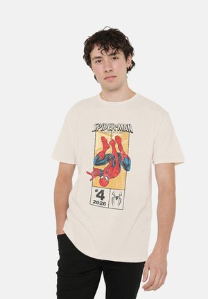 Marvel, SPIDERMAN BRAND NEW DAY CORNER BOX - Print T-shirt - off-white