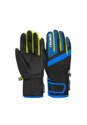 DUKE R-TEX® XT JUNIOR - Gloves -  blck bril blu safety yell