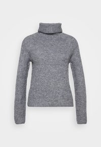 JDY Strickpullover - mottled dark grey