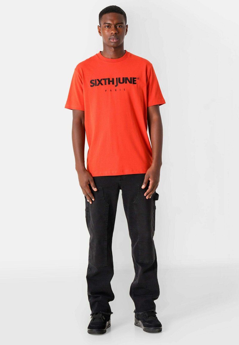 Sixth June T-shirt print oranje Sixth June T-shirt print oranje