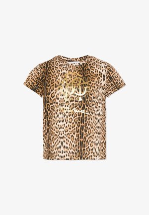Roberto Cavalli Junior, T-SHIRT - T-shirt imprimé - brown