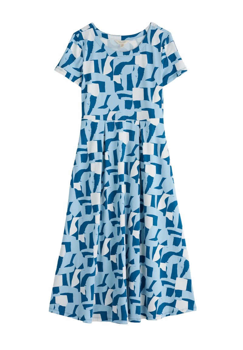 Seasalt Cornwall VERONICA - Robe en jersey - blue torn shapes sailor ...
