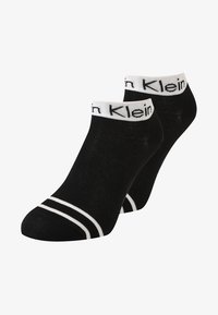 Calvin Klein Underwear - ZOEY ANKLET 2 PACK - Strømper - black Miniaturebillede 1