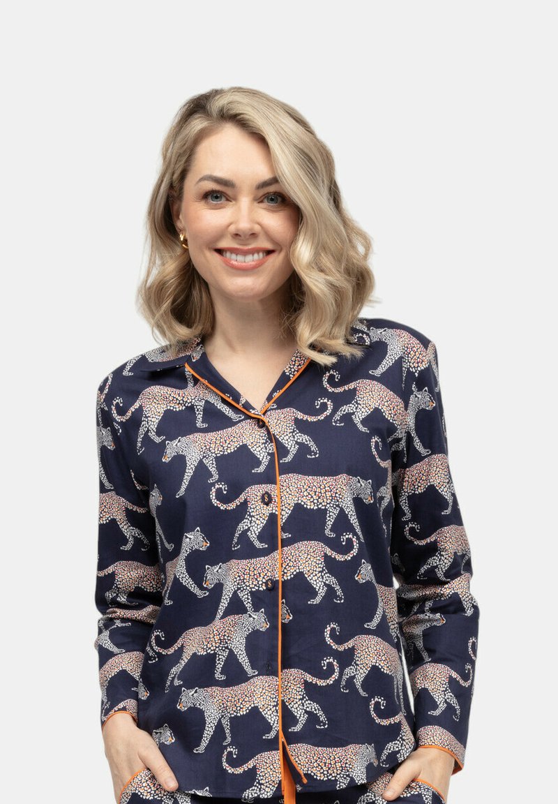 Cyberjammies TAYLOR - Pyjamashirt - dunkelblau