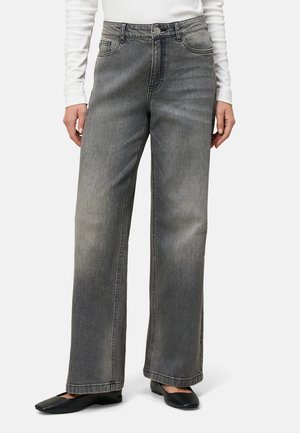 Jeans Straight Leg - dark grey used denim