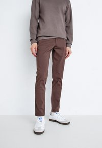 Jack & Jones JJIMARCO JJDAVE 2 PACK - Chino - chocolate brown/castor gray