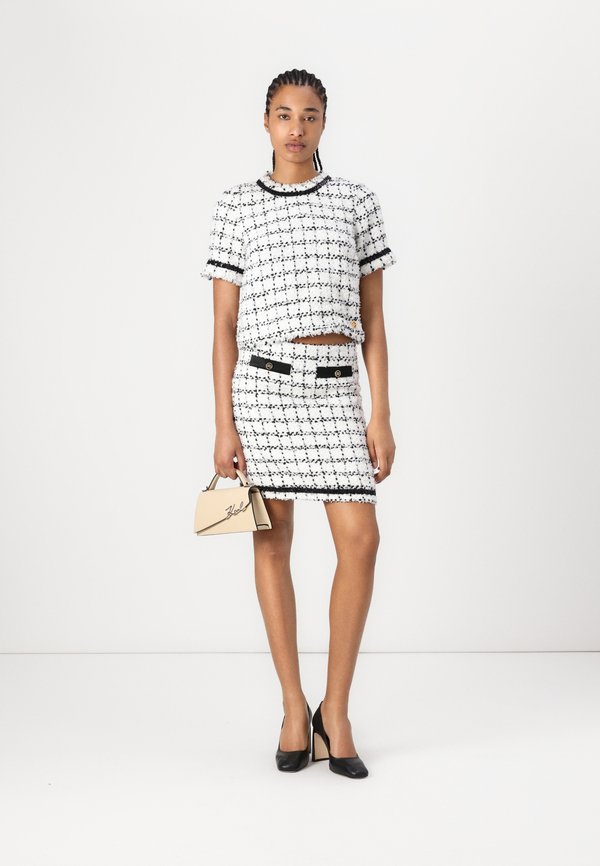 BOUCLE SKIRT - Mini skirt2