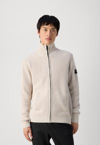 Ecoalf MAN - Cardigan - washed stone melange