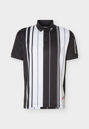 J.LINDEBERG Sports, 30Y TOUR TECH STRIPED - Πόλο - black/white