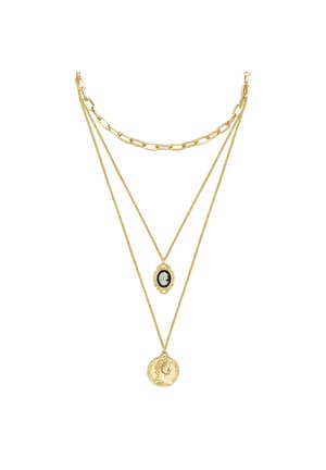 Necklace - gelbgoldfarben