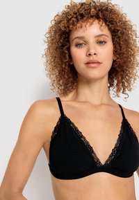 LASCANA - LSCN BY LASCANA - BRALETTE - Triangle bra - black Thumbnail Image 1