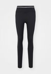 LOGO LEGGINGS - Tamprės - black