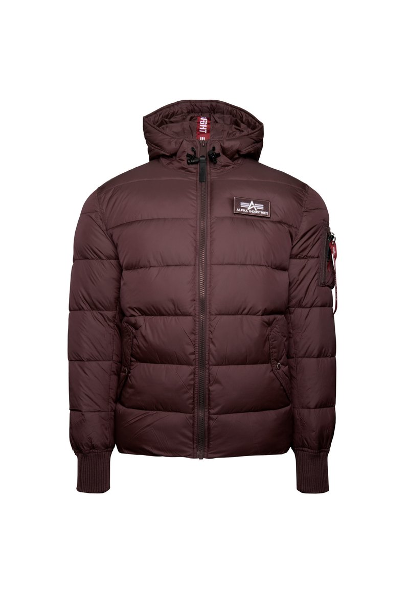 Alpha Industries - PUFFER ALPHA - Winterjas - burgundy, Vergroten