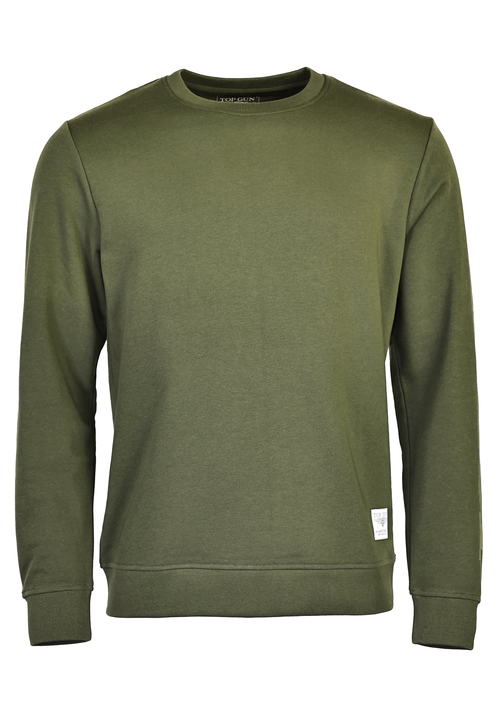 TOP GUN Sweater - olive/olijfgroen - Zalando.nl