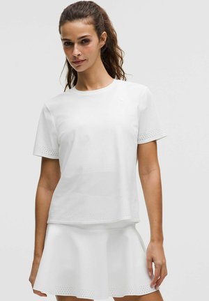 Nyomott mintás póló - white