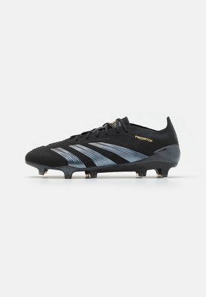 adidas Performance PREDATOR ELITE FIRM GROUND - Fußballschuhe für festen Untergrund - core black/carbon/gold metallic