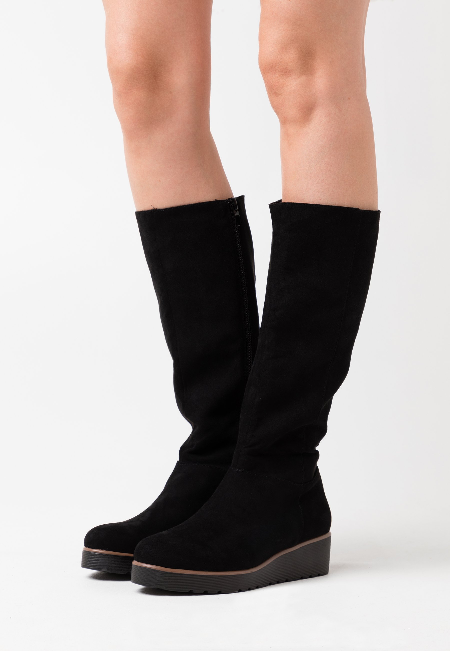 Anna Field Stövlar med kilklack blacksvart Zalando.se Anna Field Stövlar med kilklack blacksvart Zalando.se