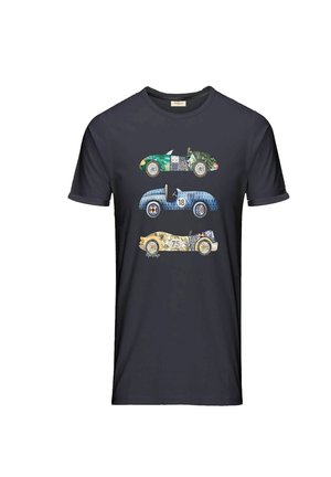 T-shirt con stampa - blu