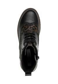 s.Oliver Lace-up ankle boots - leopard comb.