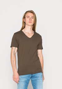 Replay T-shirt básica - marrone