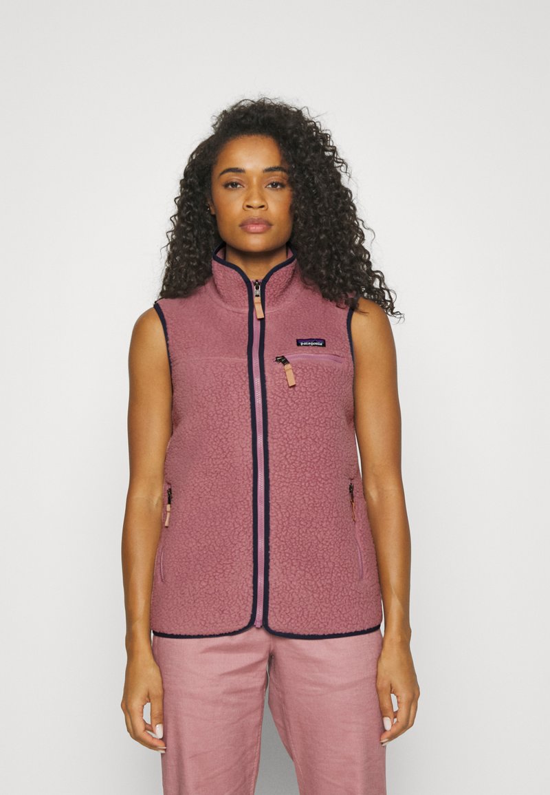 Patagonia RETRO PILE Waistcoat evening mauve/light pink Zalando.de