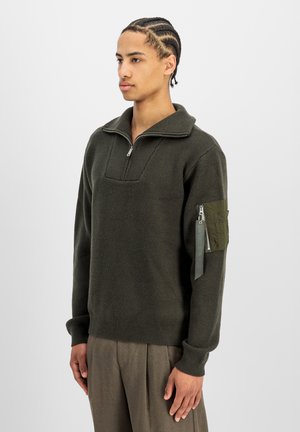 Alpha Industries, Jumper - mud olive