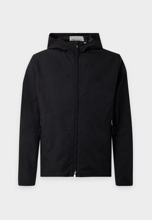 Lyle & Scott, ZIP THROUGH HOODED JACKET - Overgangsjakke - black